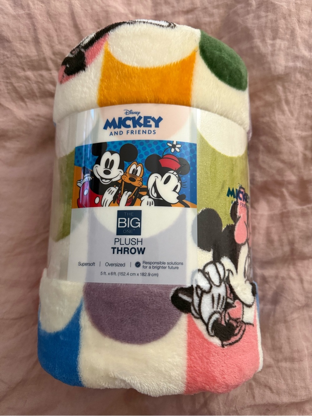 Disney kids oversized blanket